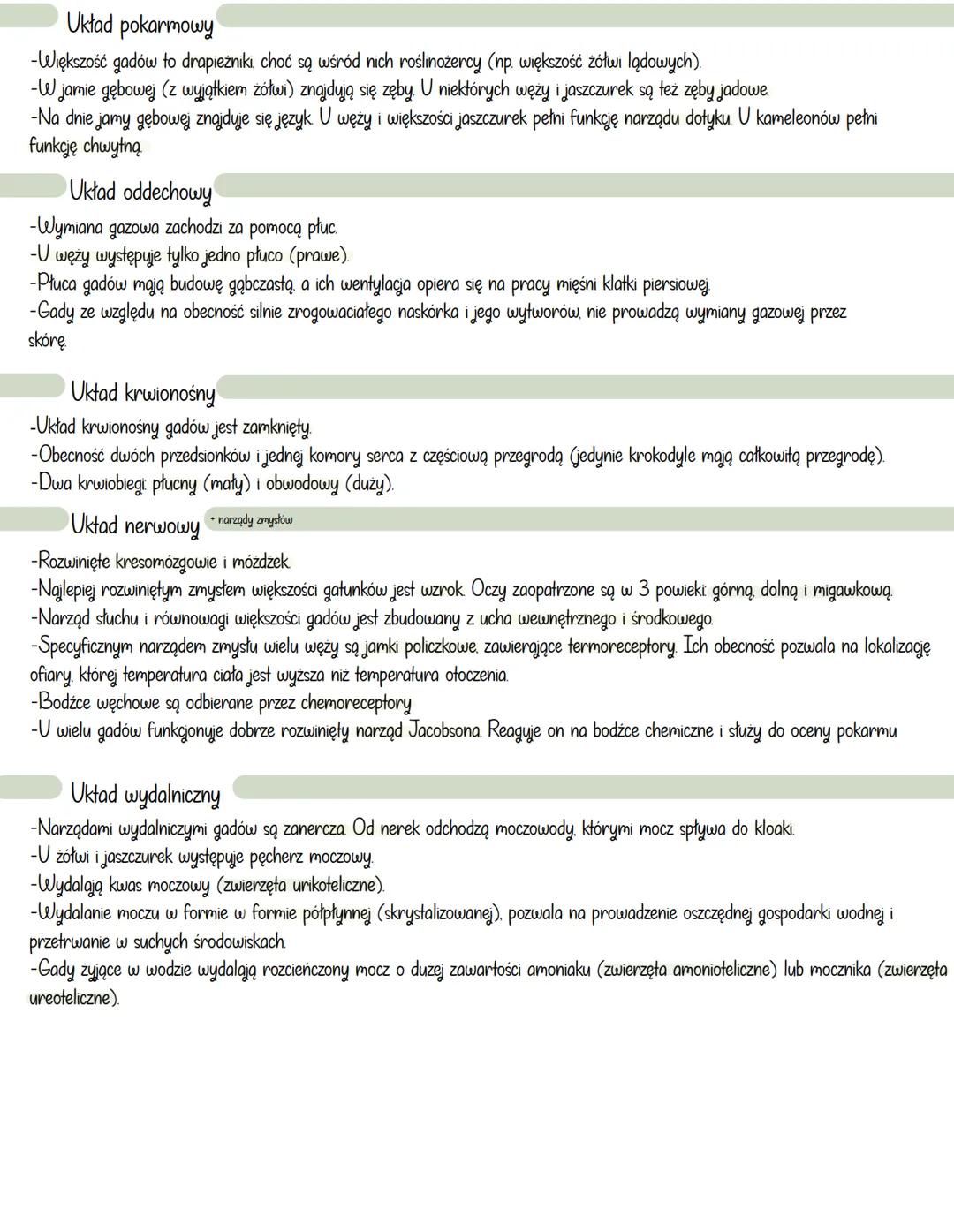 # Gady
(reptilia)
Charakterystyka ogólna
-Gady to grupa kręgowców w pełni przystosowana do środowiska lądowego, choć niektóre wtórnie przy