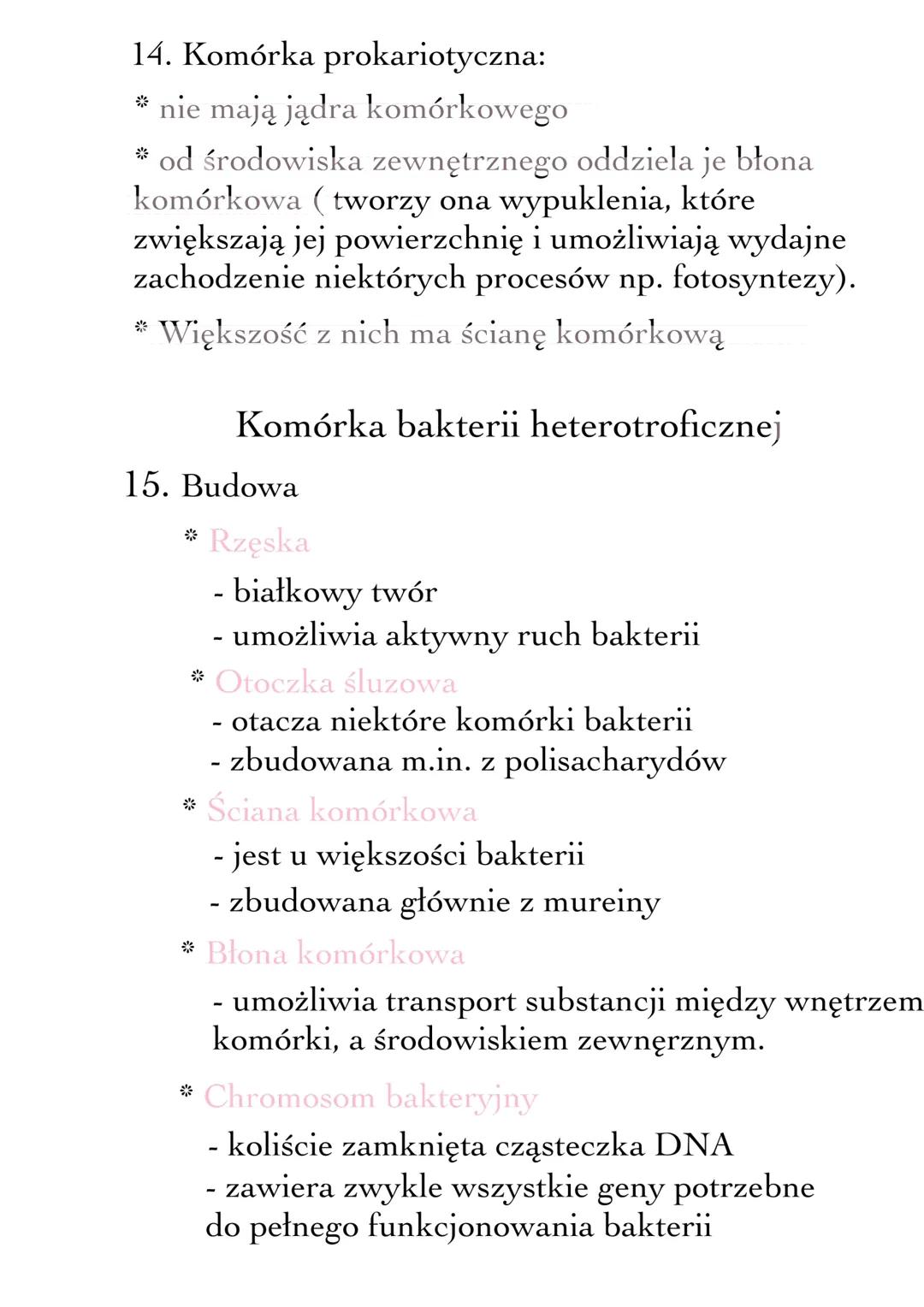 --- OCR Start ---
Budowa i funkcje komórki - i ich rodzaje
1. Komórka - podstawowa jednostka funkcjonalna i
budulcowa organzimu. Posiada zdo