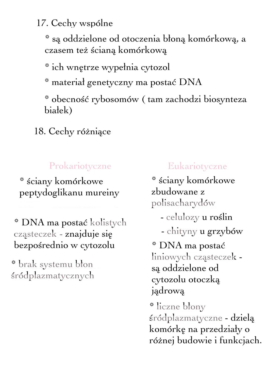 --- OCR Start ---
Budowa i funkcje komórki - i ich rodzaje
1. Komórka - podstawowa jednostka funkcjonalna i
budulcowa organzimu. Posiada zdo