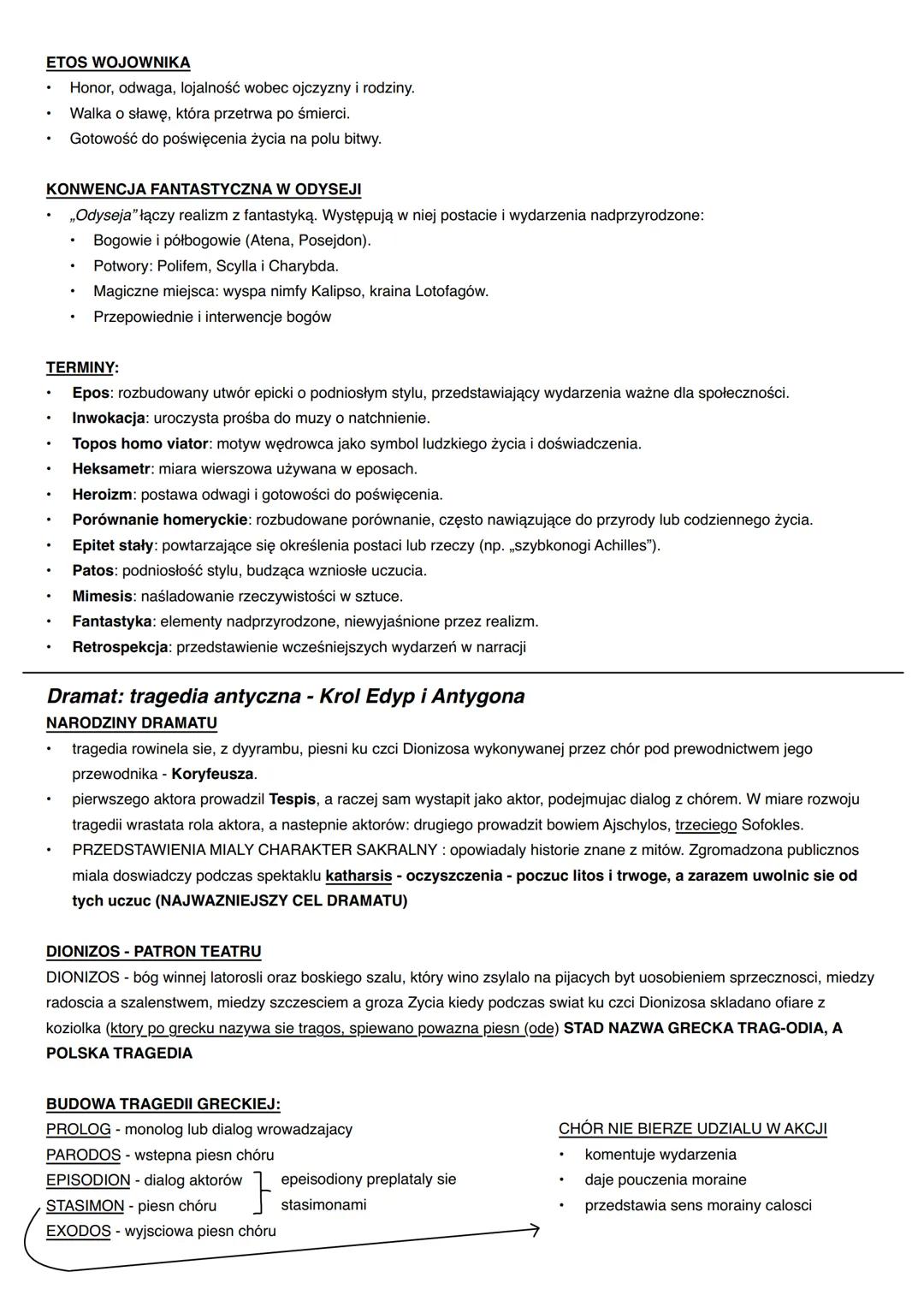 --- OCR Start ---
ANTYK SPRAWDZIAN
Nazwa i granice chronologiczne epoki antyku:
ANTYK
- starozytna grecja i rzym, morze srodziemne, poczatek