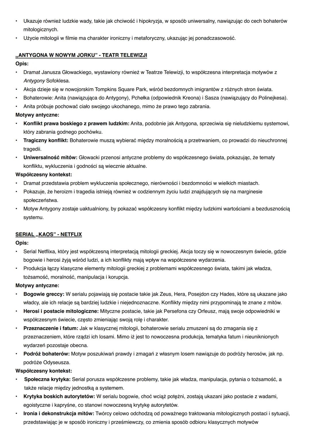 --- OCR Start ---
ANTYK SPRAWDZIAN
Nazwa i granice chronologiczne epoki antyku:
ANTYK
- starozytna grecja i rzym, morze srodziemne, poczatek