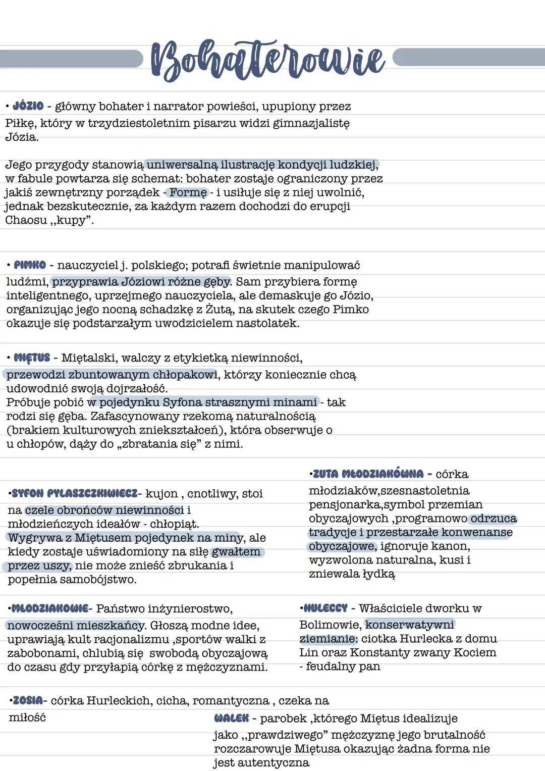# Ferdydurke
* autor: Witold Gombrowicz
* gatunek: powieść awangardowa
DWUDZIESTOLECIE MIĘDZYWOJENNE
tytuł
Nie ma konkretnego znacze