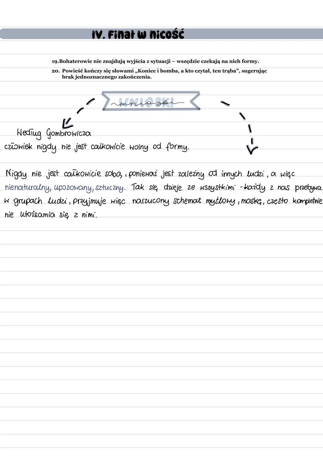 # Ferdydurke
* autor: Witold Gombrowicz
* gatunek: powieść awangardowa
DWUDZIESTOLECIE MIĘDZYWOJENNE
tytuł
Nie ma konkretnego znacze