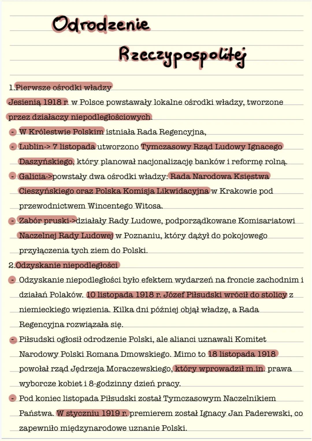 Odrodzenie Rzeczpospolitej