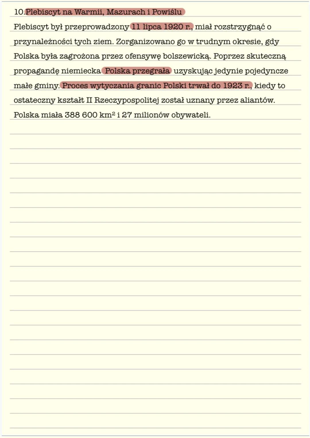# Kształtowanie się granicy
zachodniej i Wschodniej
1.Jaka powinna być odrodzona polska?
- Po odzyskaniu niepodległości w 1918 r. Polska nie