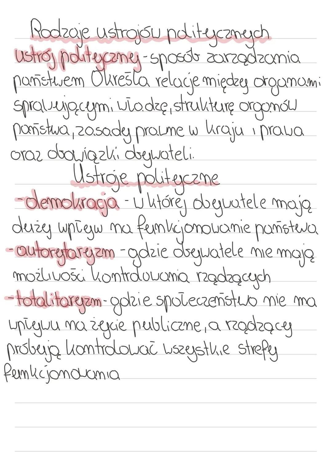 # Państwo i demokracja
Państwo jest rodzajem organizacji, która dysponuje.
konkretnym, wejdzielonym grumicami terytorium i
sprawuje władzę n