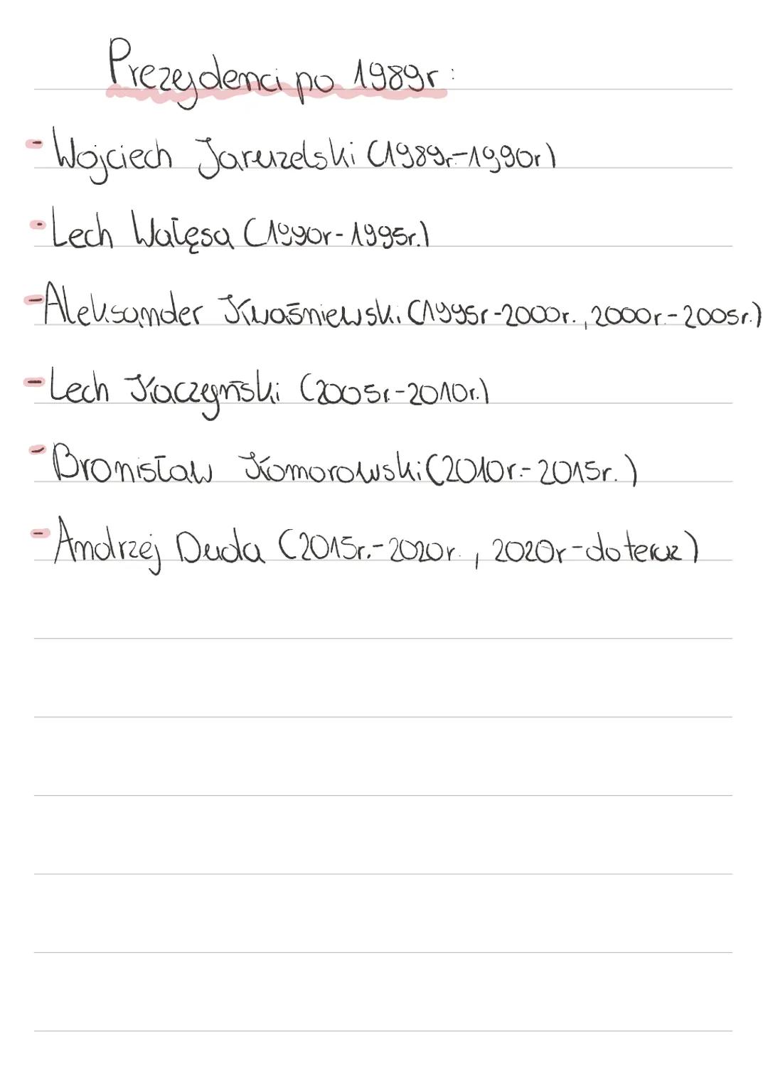 # Prezydent RP i Rodo. Ministrów
Zgodnie z zasadą republikańskiej formy rządów głową.
ponistua w Polsce jest prezydent RP. Sprawerje on wła