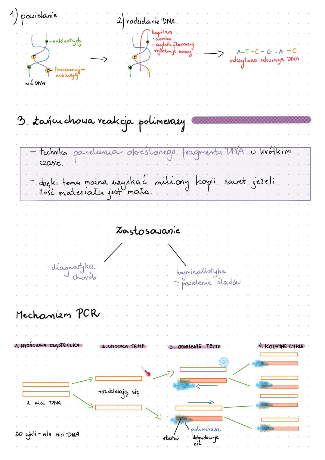 # PODSTAWOWE TECHNIKI INŻYNI
ERII GENETYCZNEJ
1. mżynieria genetyczna.
- dziedzina mauki opracowująca metody, które umożliwiają wprowadzen