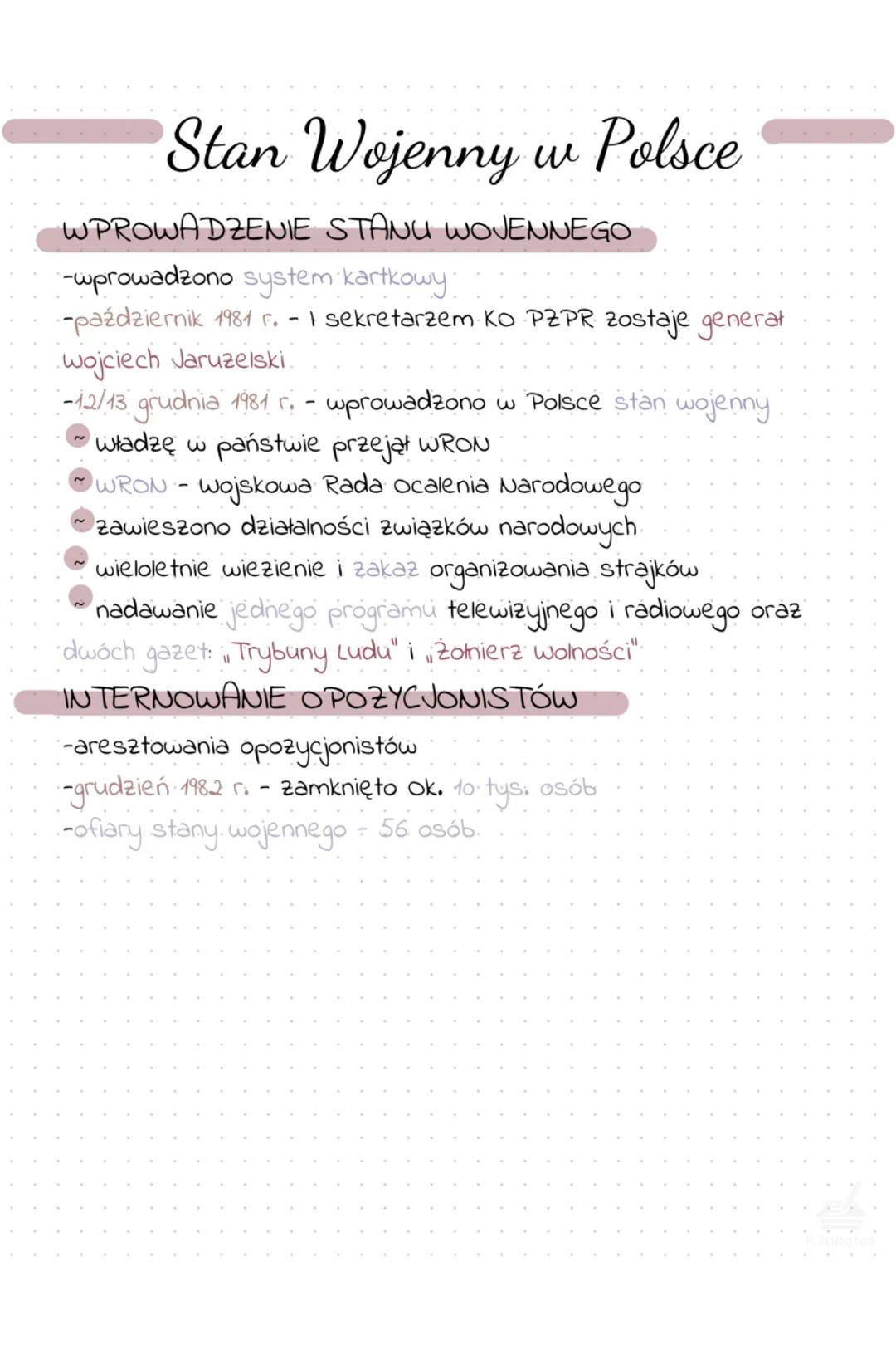 Stan Wojenny w Polsce