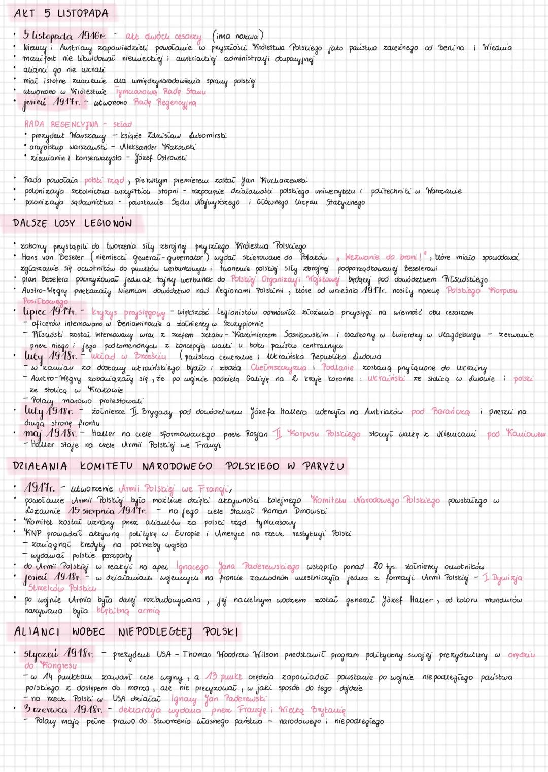 # Polacy w czasie I wojny światowej
ZABORCY WOBEC SPRAWY POLSKIEJ NA POCZĄTKU WOJNY
- państwom zabornym zależało na pryjaznym stanowistu P