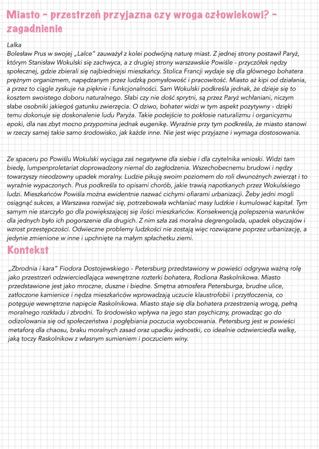 # Lalka
# Pytania jawne:
26. Miłość - siła destrukcyjna czy motywująca do działania? Omów
zagadnienie na podstawie Lalki Bolesława Prusa.