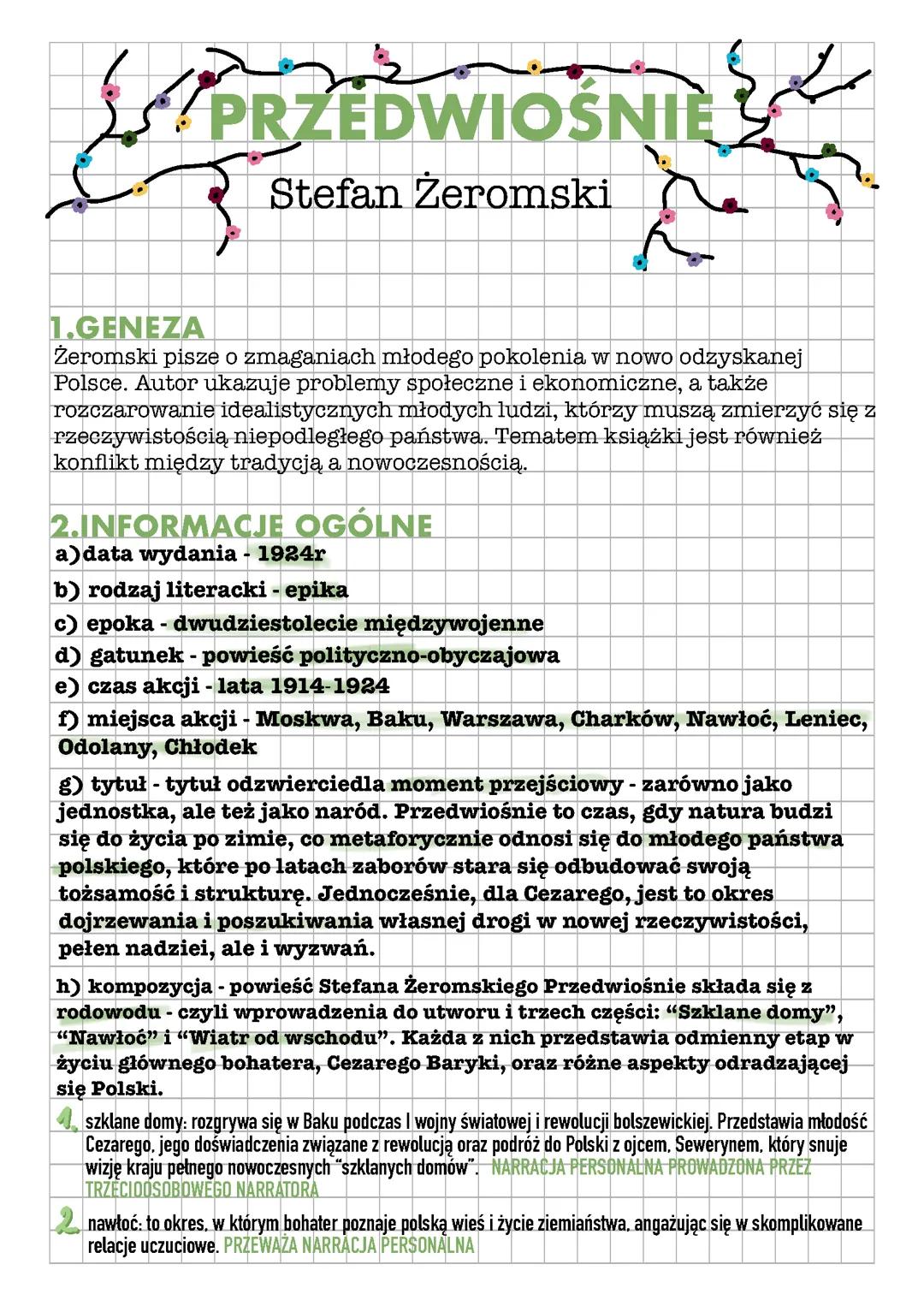 przedwiośnie - stefan żeromski