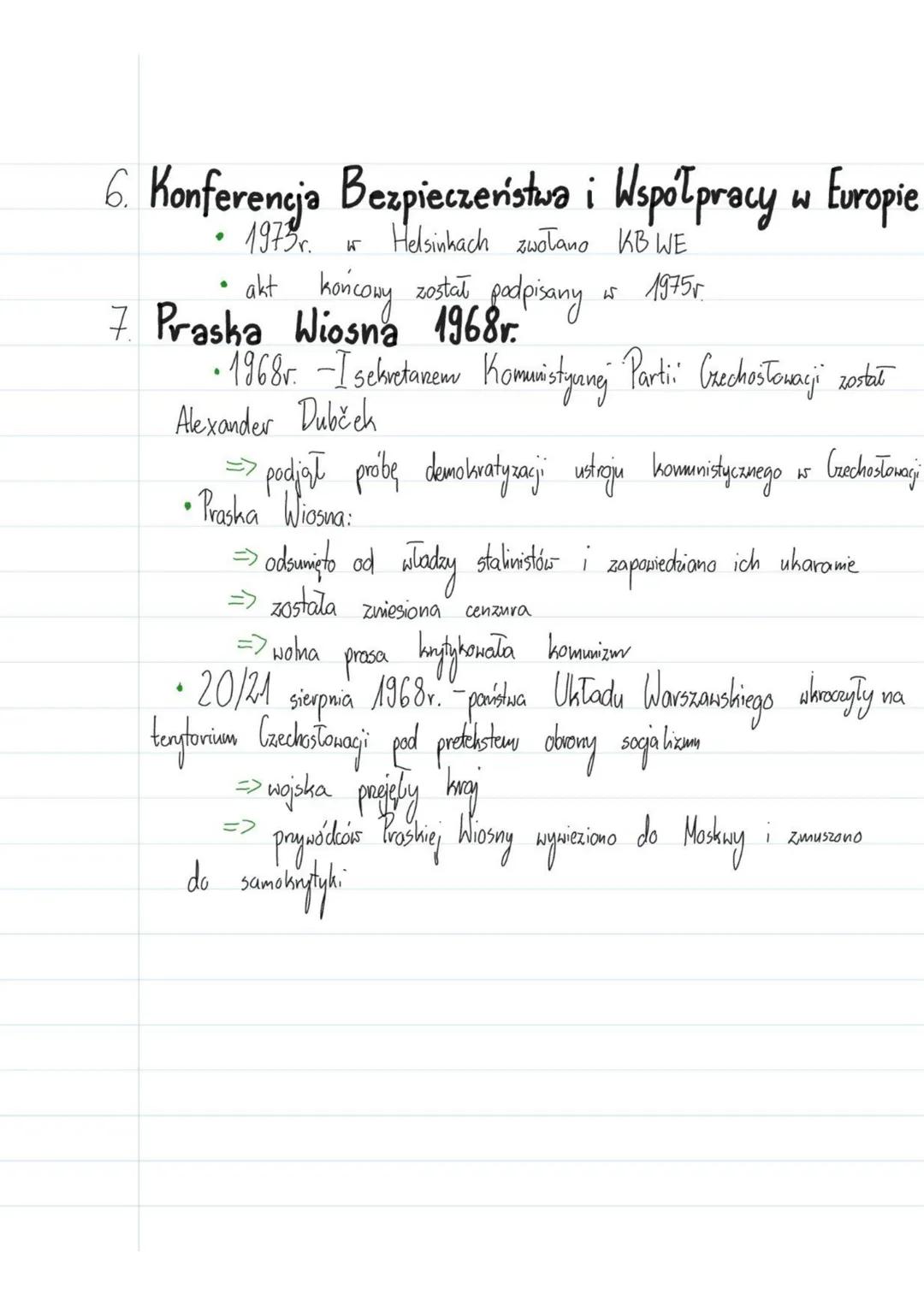 # Zimna wojna i wyścig
zbrojen
1. Rywalizacja Wschód - Zachód
* prezydentcom USA w latach 1953-1961 był gan. Dwight Eisenhaver
* Chrus