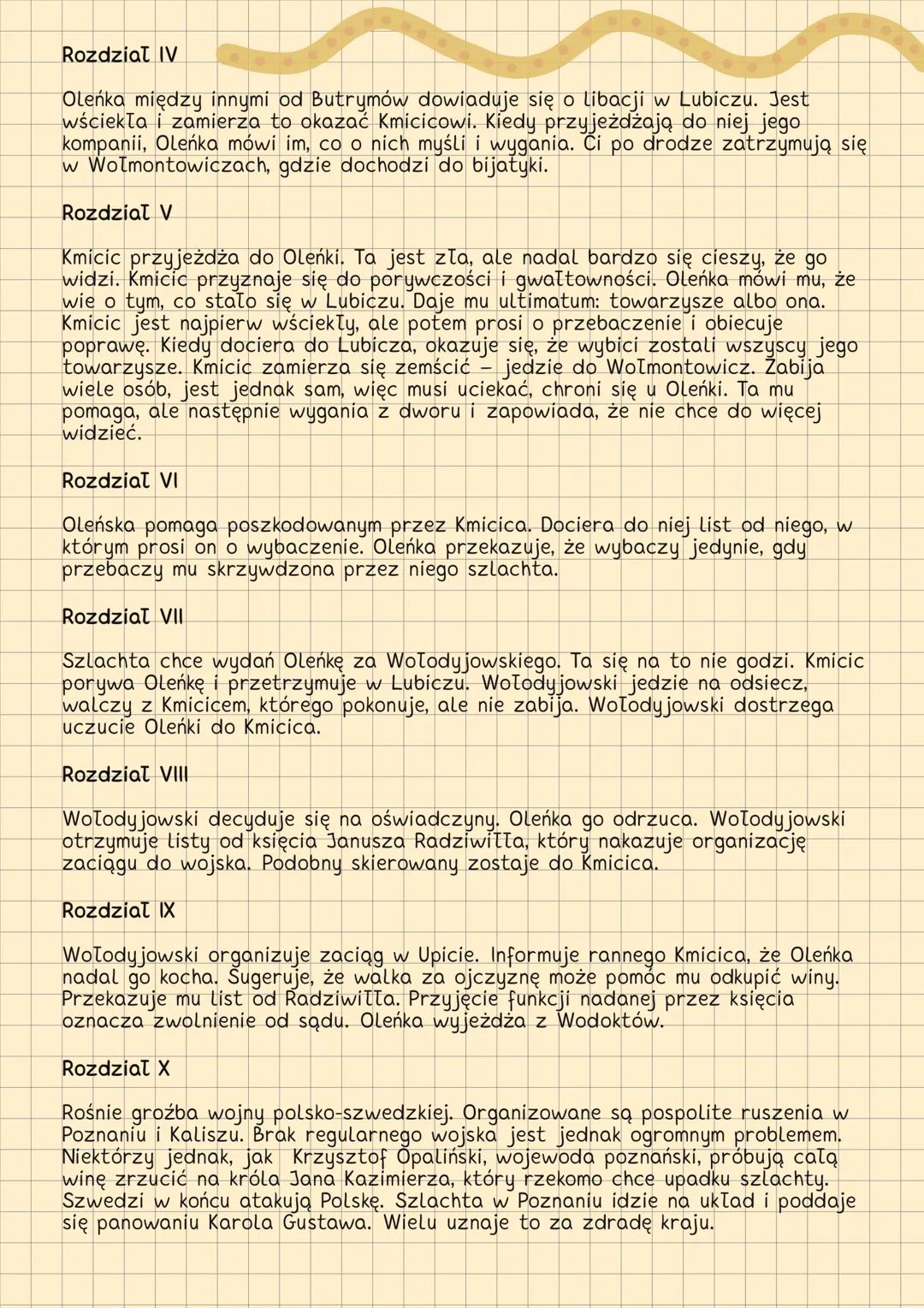 # POTOP
## HENRYK SIENKIEWICZ
- STRESZCZENIE
wstęp
# TOMI
Jednym z najbardziej szanowanych rodów na Żmudzi byli Billewiczowie, w tym
He