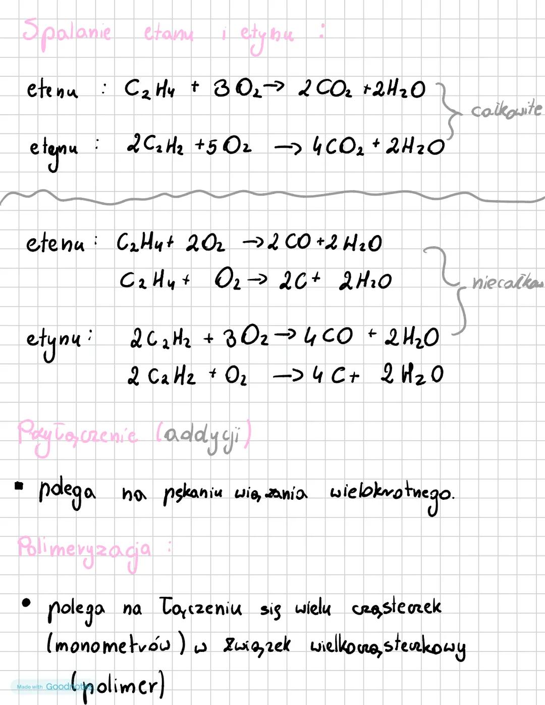 CHEMIA ♡
Made with Goodnotes # Weglowodory
weglowodory
nasycone
nienasycone
- so, tylko wiązania
- Pojedyncze
- jest co najmniej
- jedno