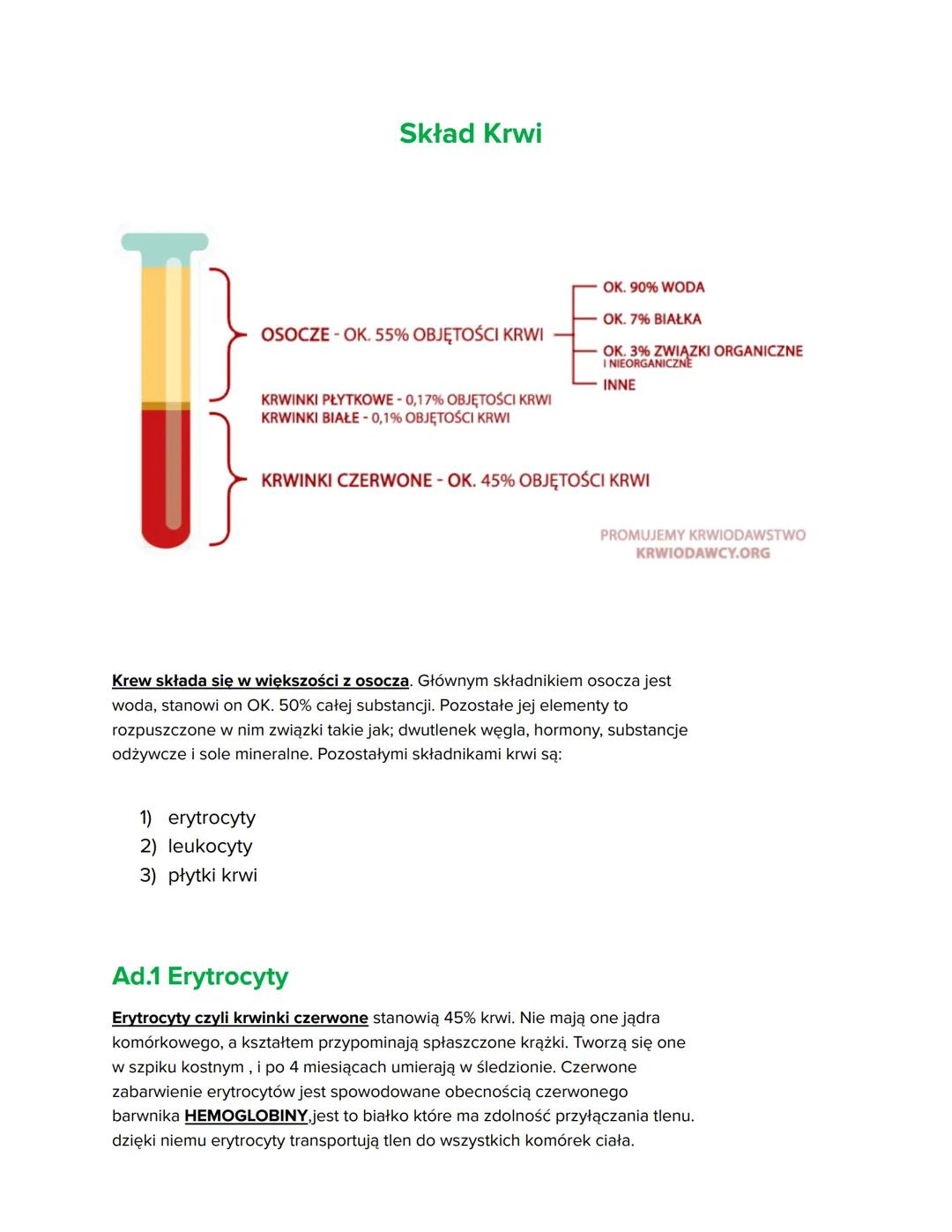 # Biologia „Układ Krążenia”
1) Budowa i funkcje krwi
2) Krążenie krwi
3) Budowa i działanie serca
4) Higiena i choroby układu krwionośne