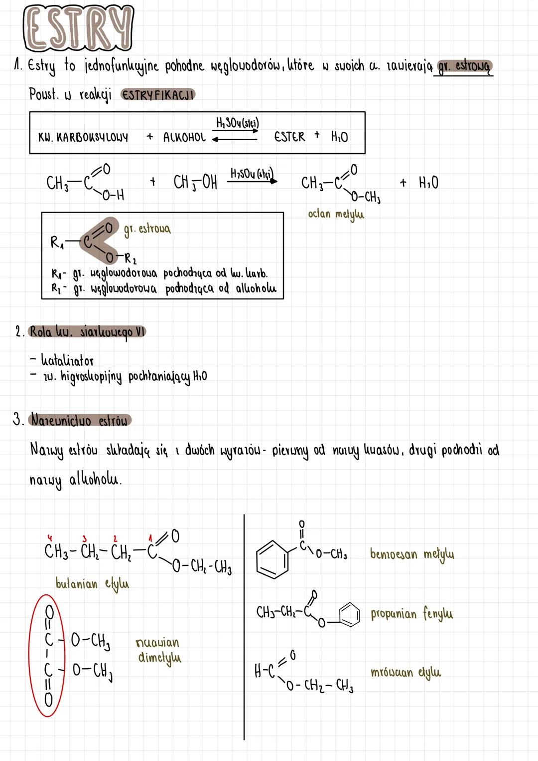 --- OCR Start ---
CH₃-0-C-CH3
triotan
propano-1.2.3-triylu
CH-O-C-CH
CH50-C-CH3
4. homeria estrów
a) nhieletowa
CH₂CH₂CH₂C=0
bulanian metylu
