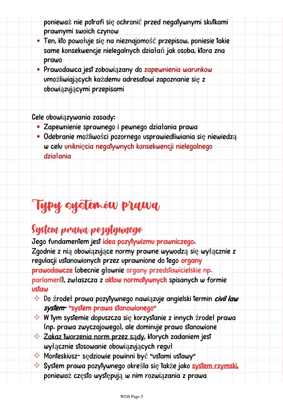 # System prawa
Jest to uporządkowany zbior regulacji, ktorego elementy są ze sobą
powiązane.
W skrocie- są to normy prawne obowiązujące w