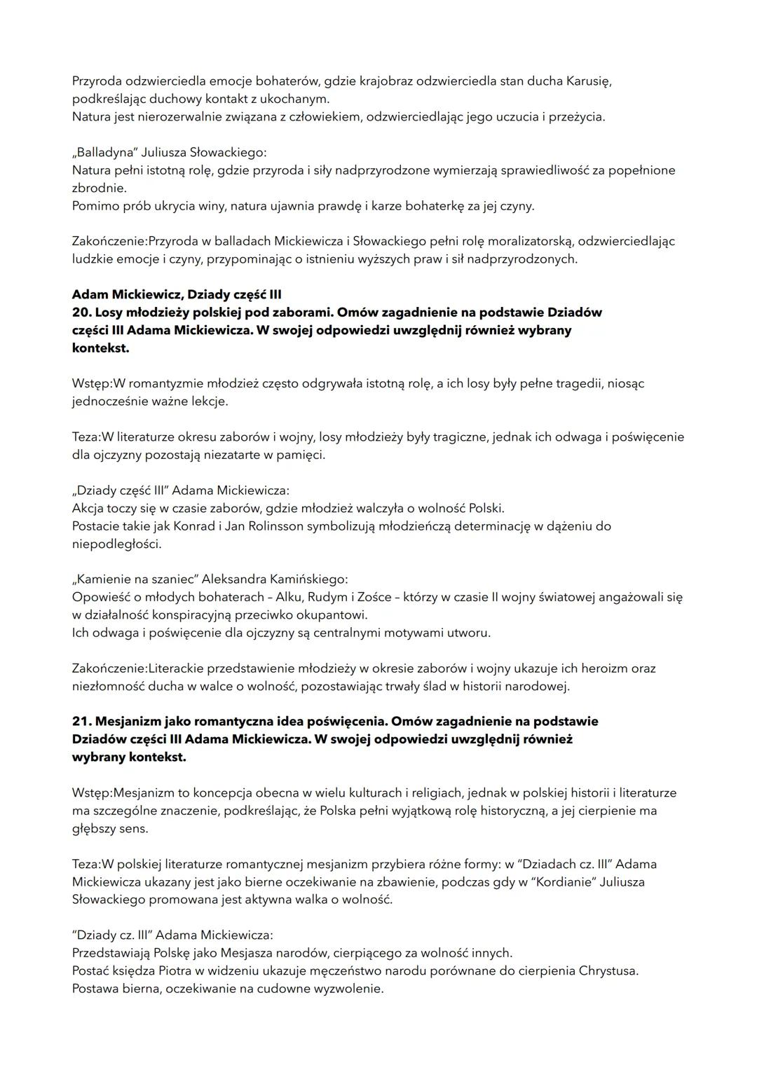 Biblia (fragmenty)
1. Motyw cierpienia niezawinionego. Omów zagadnienie na podstawie znanych Ci
fragmentów Księgi Hioba. W swojej odpowiedzi