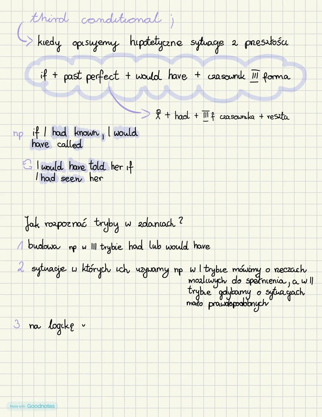 # Conditionals
first condnditional;
( kiedy mówimy o realnych i mozliwych do spetnienia
wydanencach w przyszłości, lecz zawsze z nutką niep