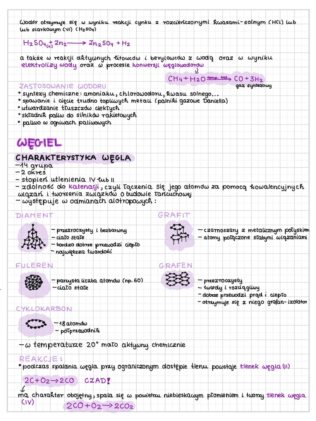 # WODÓR
NIEMETALE
CHARAKTERYSTYKA WODORU
- gaz
- bardzo mata gęstość
- bezbarwny
- bezwonny
- bardzo słabo rozpuszcza się w wodzie
- bard