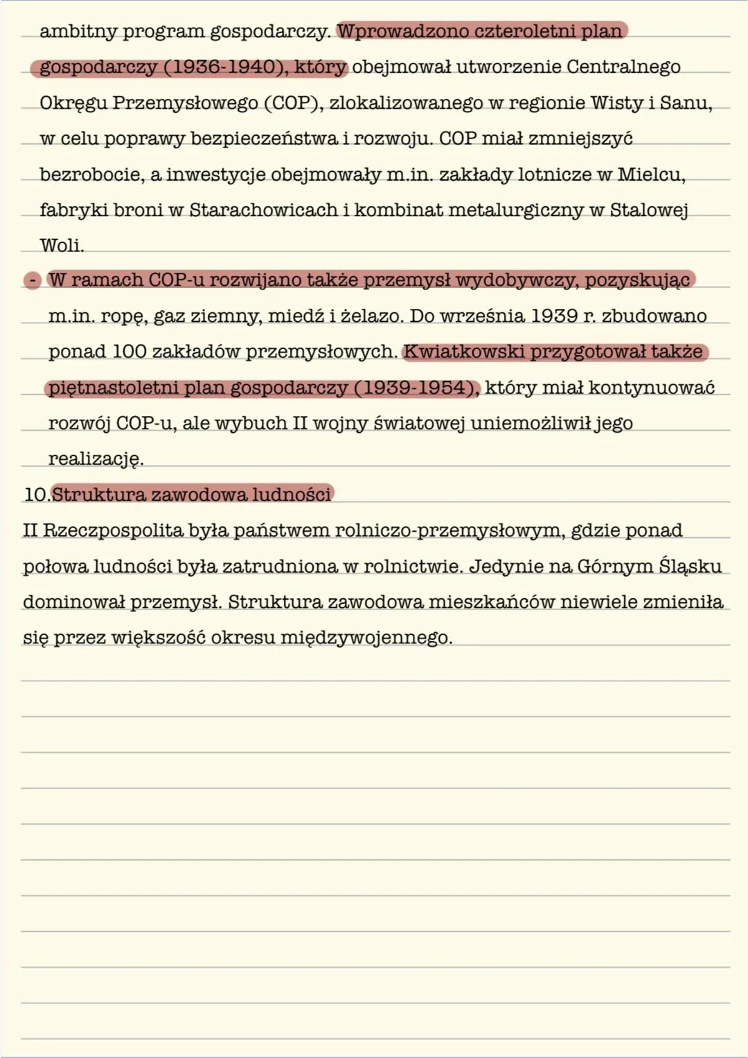 --- OCR Start ---
Społeczeństwo i gospodarka
II Rzeczypospolity
1.Społeczeństwo II Rzeczypospolitej
- II Rzeczpospolita była państwem o szyb