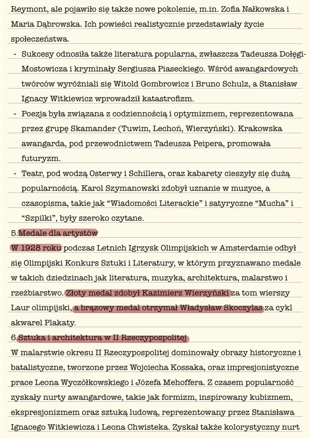 # Kultura i nauka w
II Rzeczypospolitej
1.Reformy oświaty w II Rzeczypospolitej
W odrodzonej Polsce analfabetyzm był dużym problemem, szcz