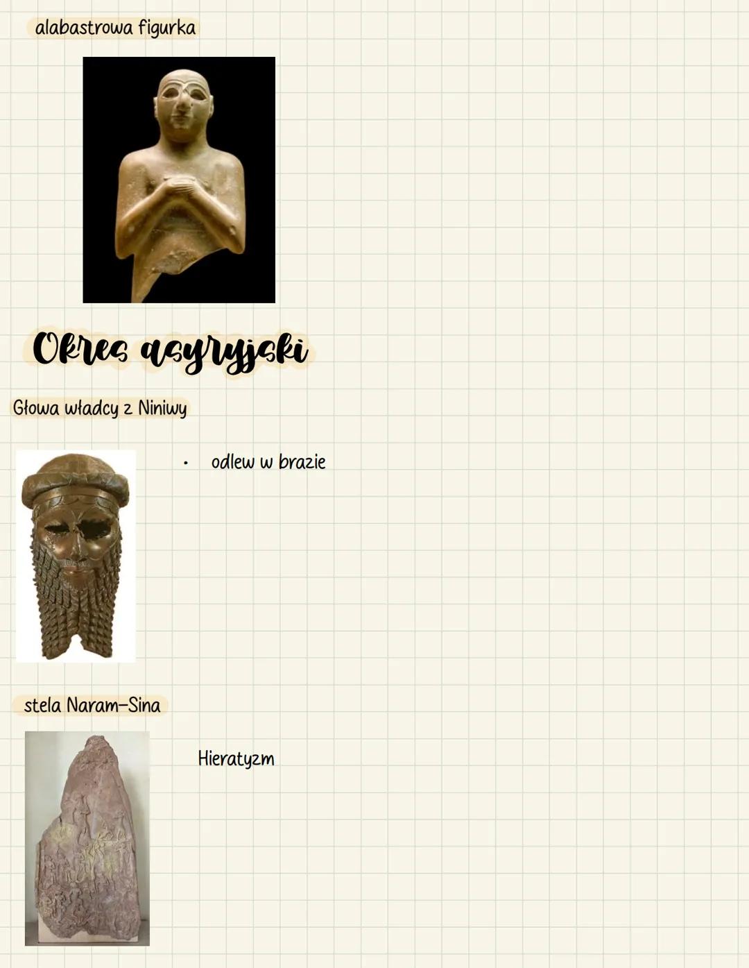 # Mezopotamia
# Okres summeryjsko - akadyjski
inkrustacja - technika polegająca na tworzeniu ozdobnej kompozycji z
cienkich i odpowiednio