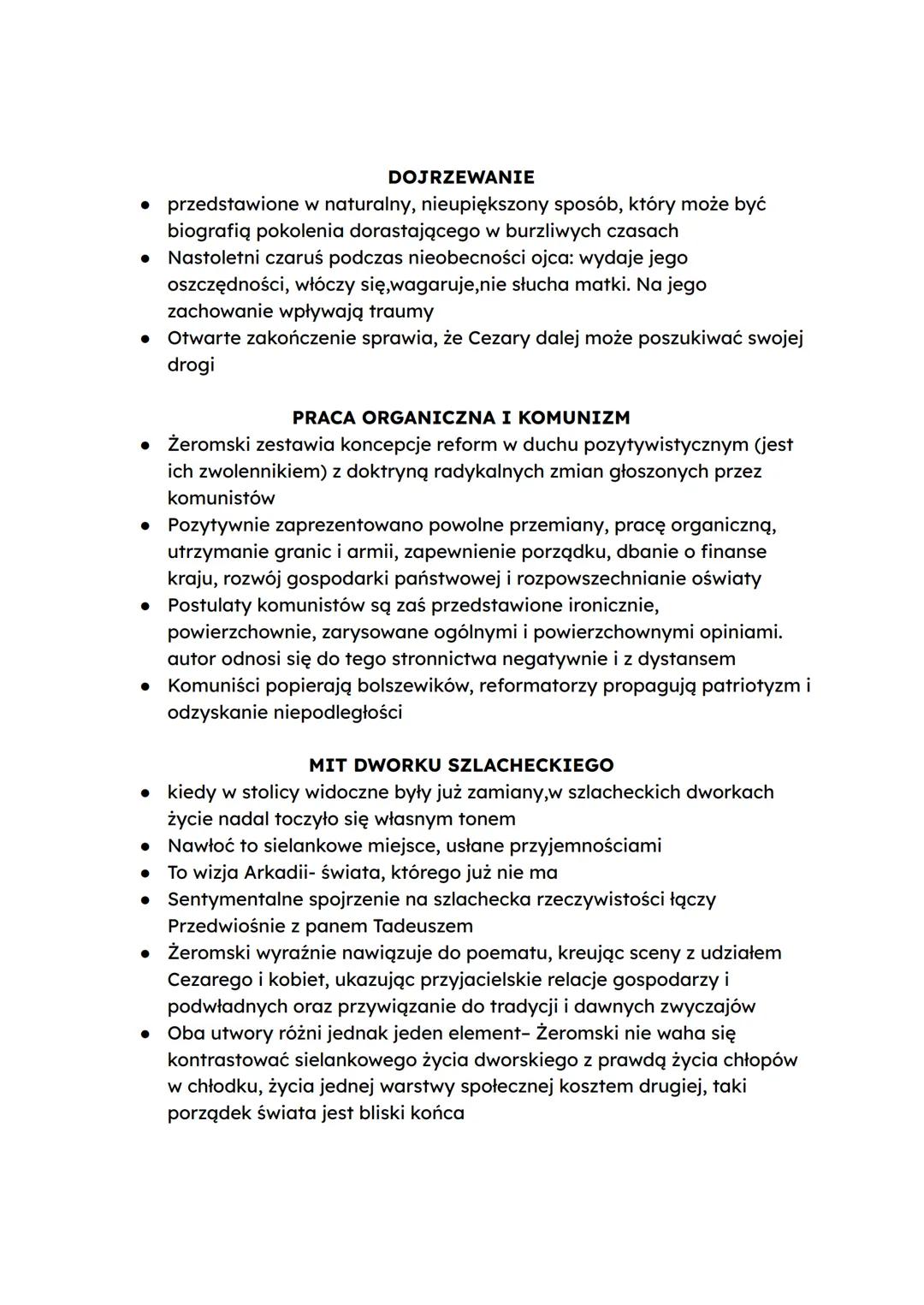 # Przedwiośnie
Geneza: ostatnie dzieło Stefana Żerzdarzenia. powieść powstała w latach
1921-24. geneza jest wynikiem obserwacji Polski w pi