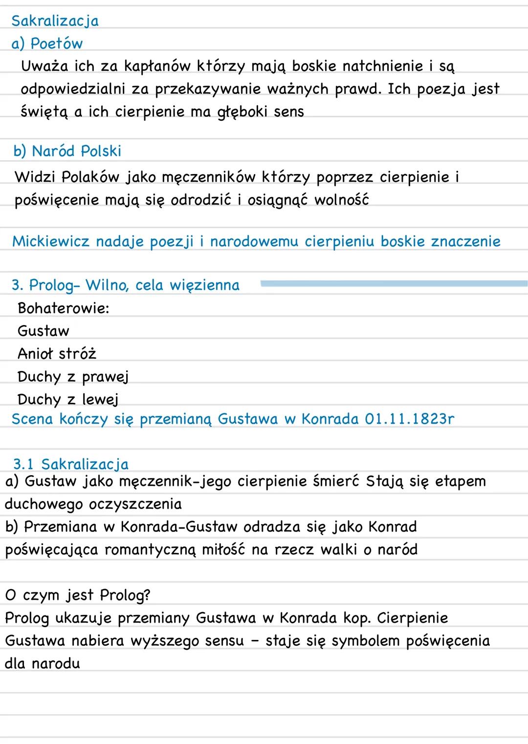 # Dziady oz. III
1823/1824 od listopada do listopada (kompozycja klamry, czas
załacza koło)
W 1823 do Warszawy przybywa Novoslicow, dokonu