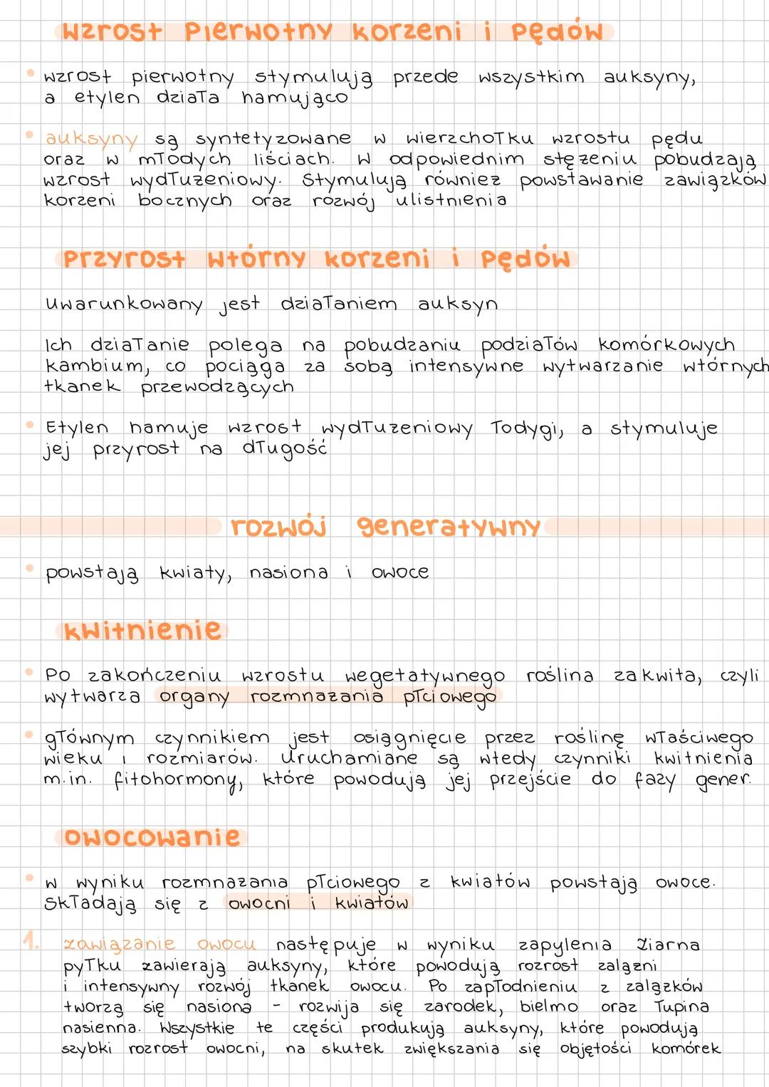 # ROZWÓJ
WEGETATYWNY
+ GENERATYWNY
ROŚLIN
ROZWÓJ
wegetatywny
* wzrost rośliny (od kilku / kilkudziesięciu dni do kilku lat)
* róznicowa