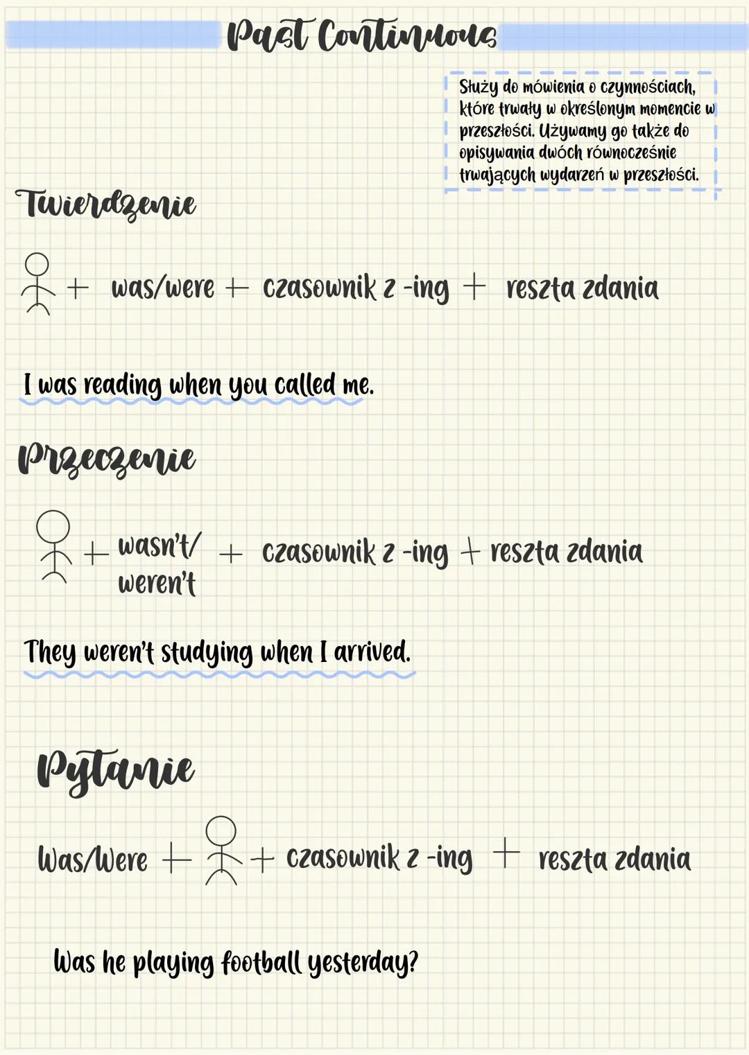 --- OCR Start ---
Past Simple
Twierdzenie
Służy do mówienia o czynnościach, które
miały miejsce w przeszłości i zostały
zakończone.
옷 + czas