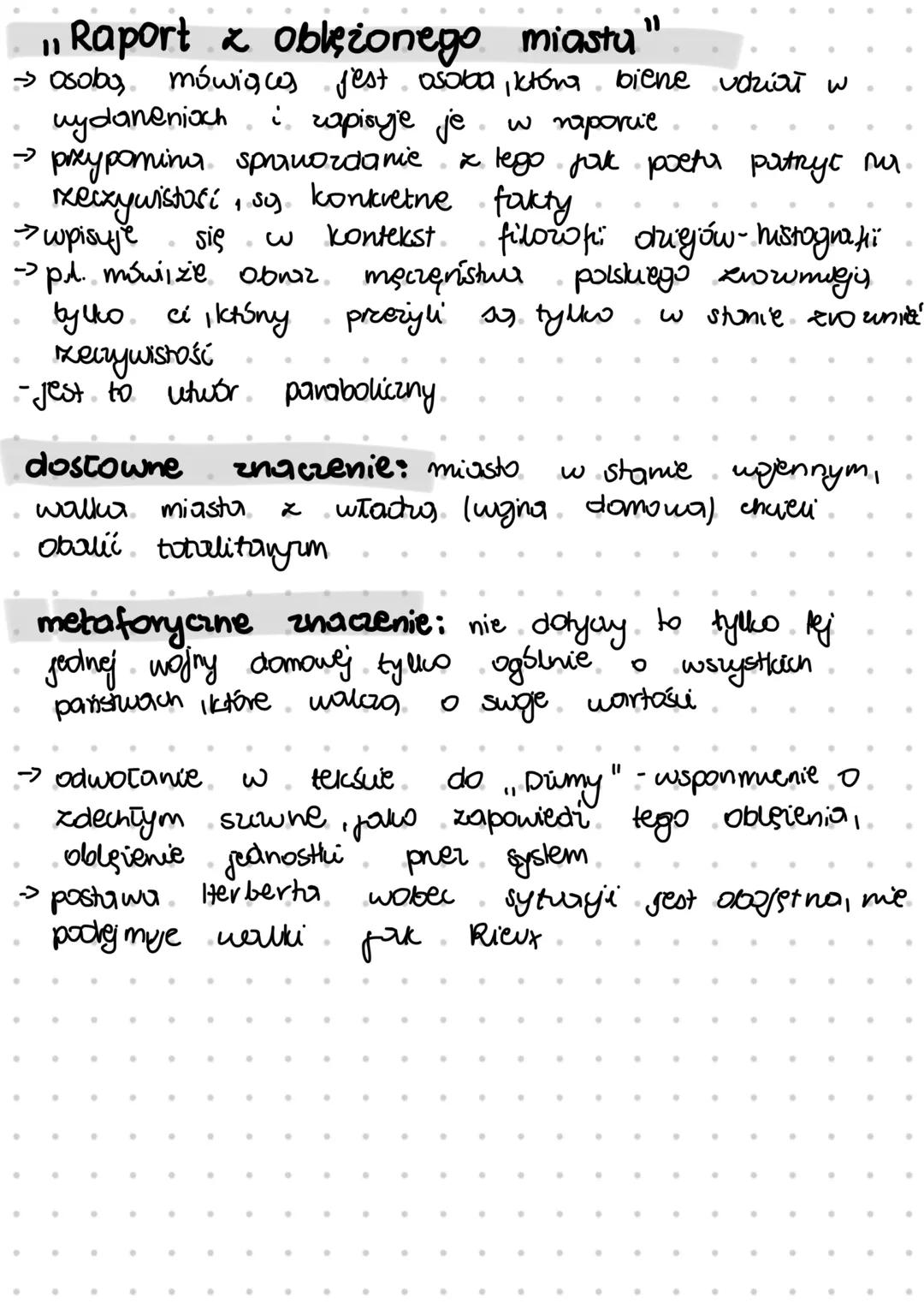 Zbigniew Herbert
Cechy twórczości Zbigniewa Herberta
3
dialogu-dialog z klasycучтет
>poeya
tradygos kulturowos
popner: Sztuke, mity, posta