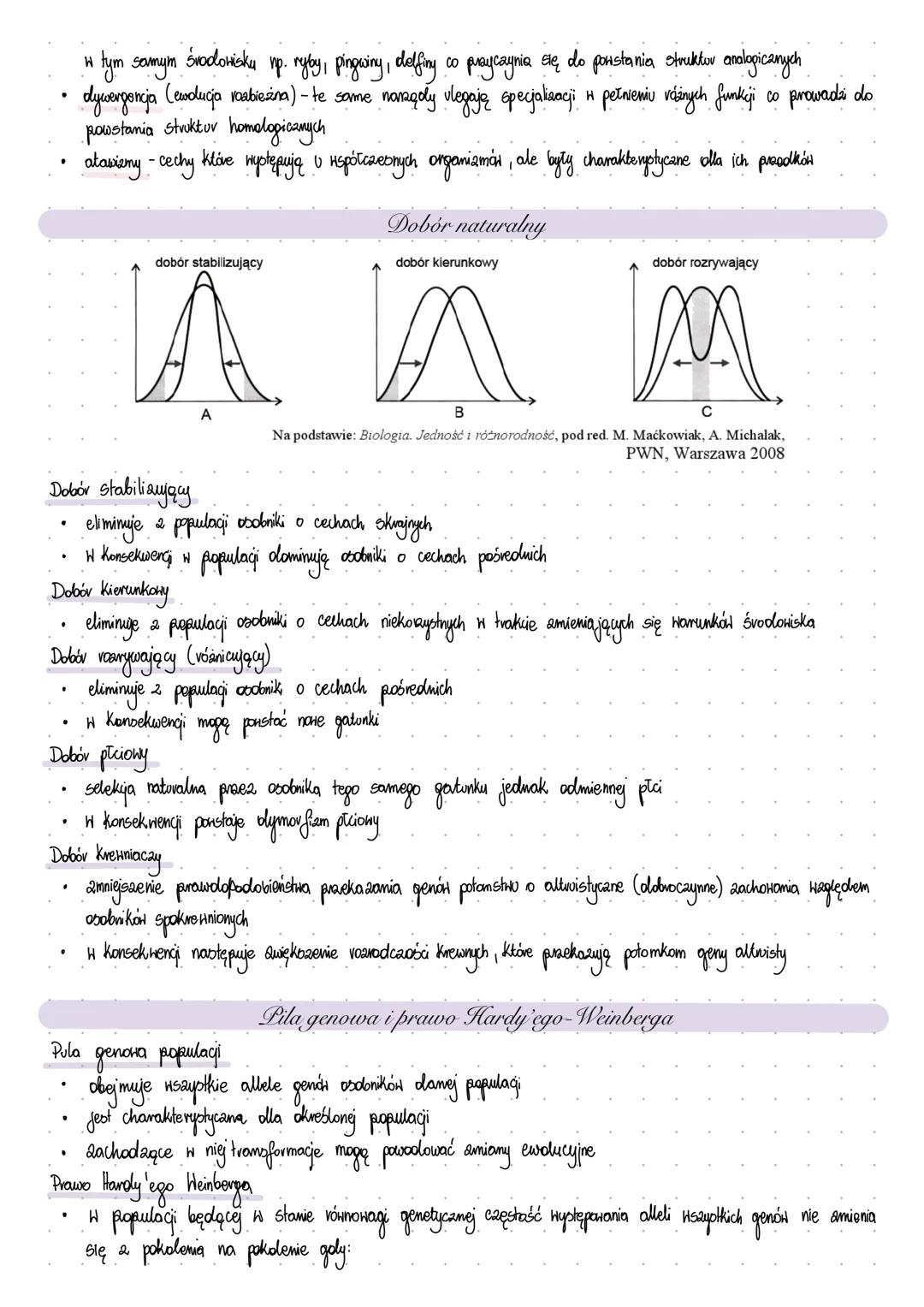 # Ewolucjonizm
Historia mysli ewolucyjnej
Ewolucja -> proces stopniowych i nieodwracalnych zmian budowy ciała, sposobu życia, upodobań po-