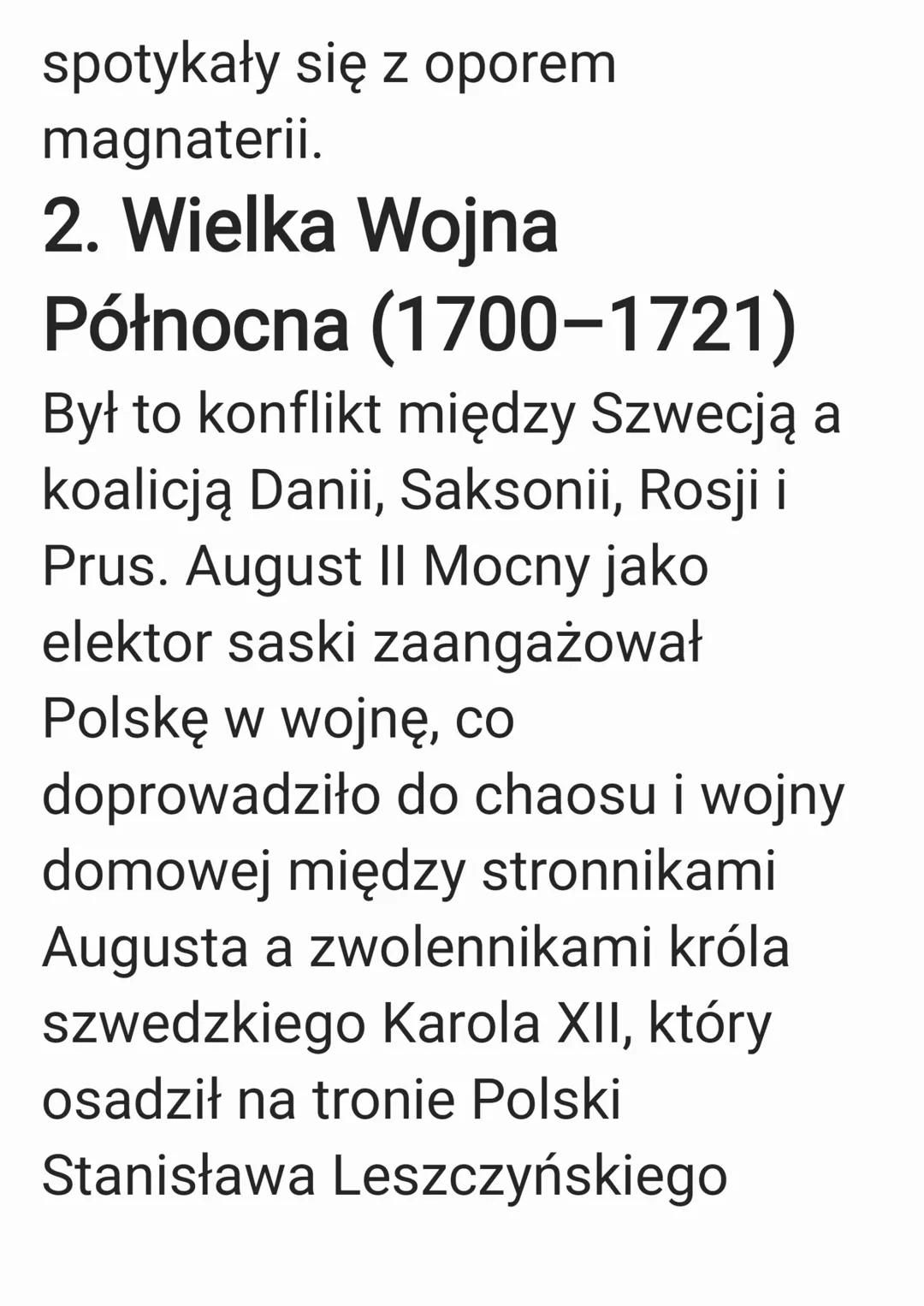 1. Dynastia Wettinów na
tronie Polski
Wettinowie to niemiecka
dynastia panująca w Saksonii, z
której wywodzili się dwaj
królowie Polski:
• A