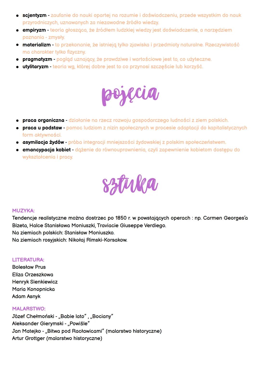 # РОЗУТУНІЗМ „ WICK
PARY I ELEKTRYCZNOŚCI"
1. Nazwa epoki pochodzi od tytułu „Wykład filozofii pozytywnej" - Augusta Comte'a. Pozytywny to