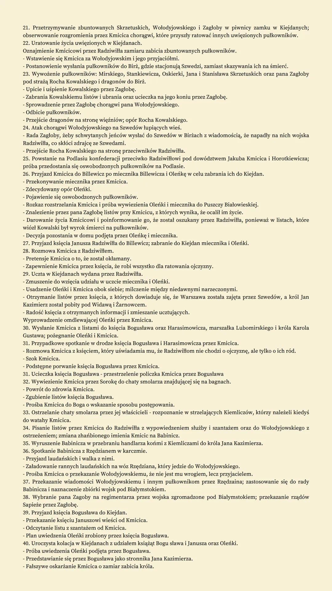 # potop henryk sienkiewicz
gatunek; powiesc historyczna
czas; 1655-56
miejsce; Rzeczpospolita
(zmudni, wielkopolska,
podlasie, slask, warsz