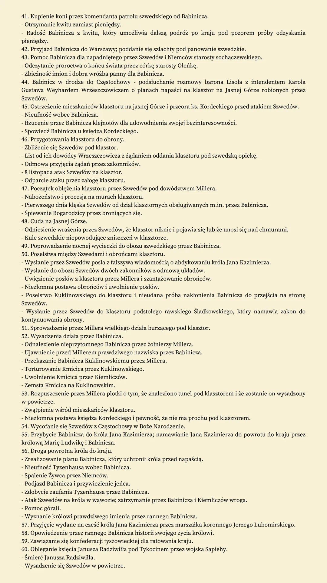 # potop henryk sienkiewicz
gatunek; powiesc historyczna
czas; 1655-56
miejsce; Rzeczpospolita
(zmudni, wielkopolska,
podlasie, slask, warsz