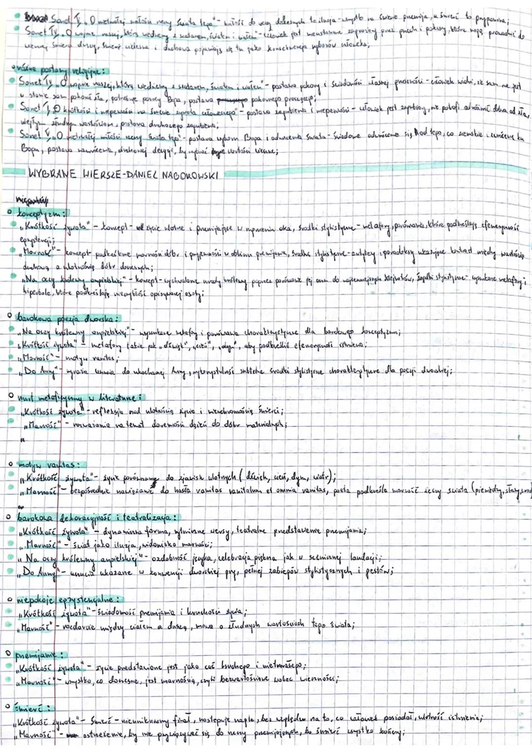 RAMY CZASOWE
Europa: konec XVIw. - połowa XVIIIw.
Polska: koniec XVIw. - 1764r.
POJĘCIA EPOKI
HASŁA EPOKI
• „Myślę, więc jestem.” (Kartejusz