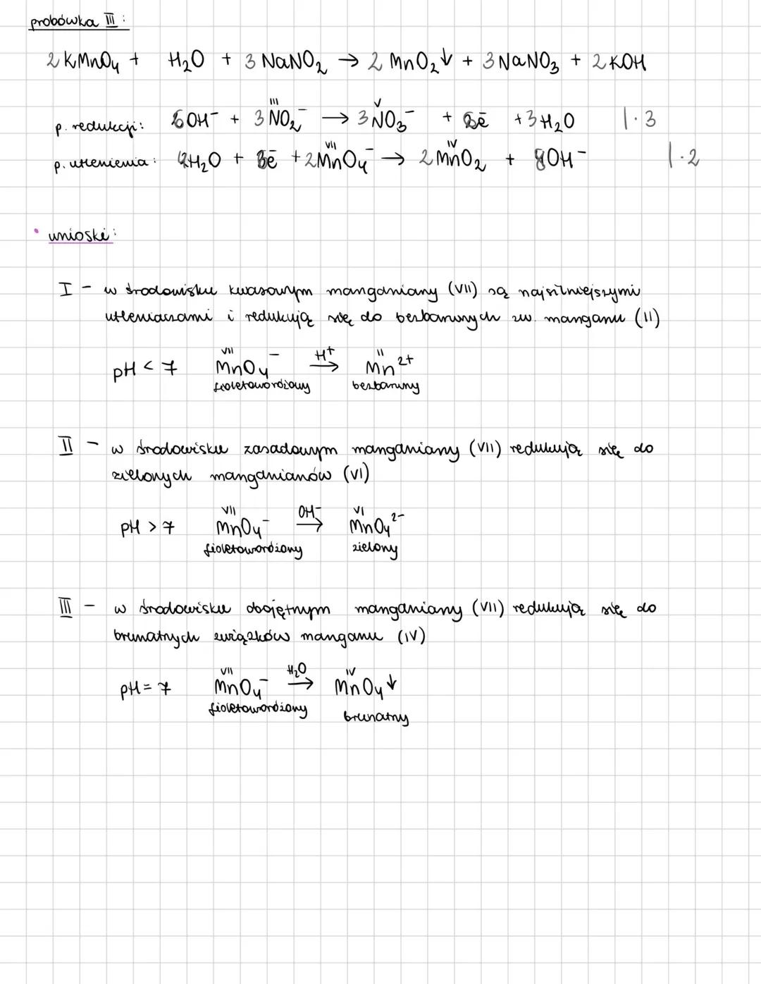 # MANGAN
srebrzystobiaty metal 2 różowym potyslewem, średioaktywny
25 Mn :
$1s^2 2s^2 2p^6 3s^2 3p^6 4s^2 3d^5$
↑↓
↑↑↑↑↑
èè walencyjne
25