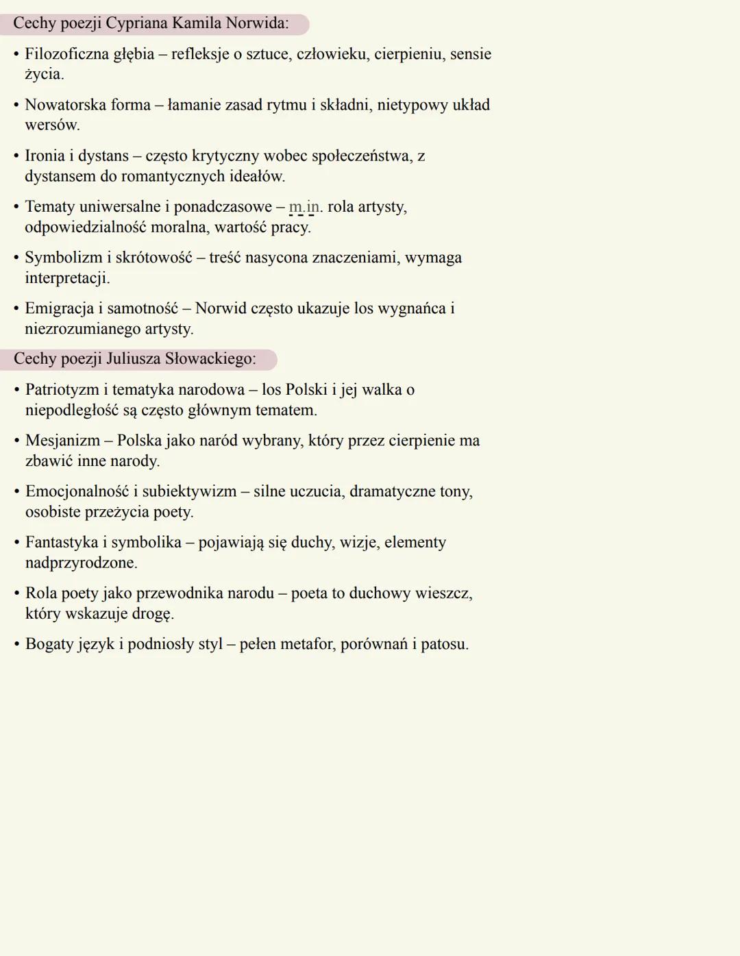 # „Uspokojenie" Juliusza Słowackiego to refleksyjny utwór, w którym poeta
próbuje pogodzić się z losem Polski i własnym cierpieniem. Po
wcz
