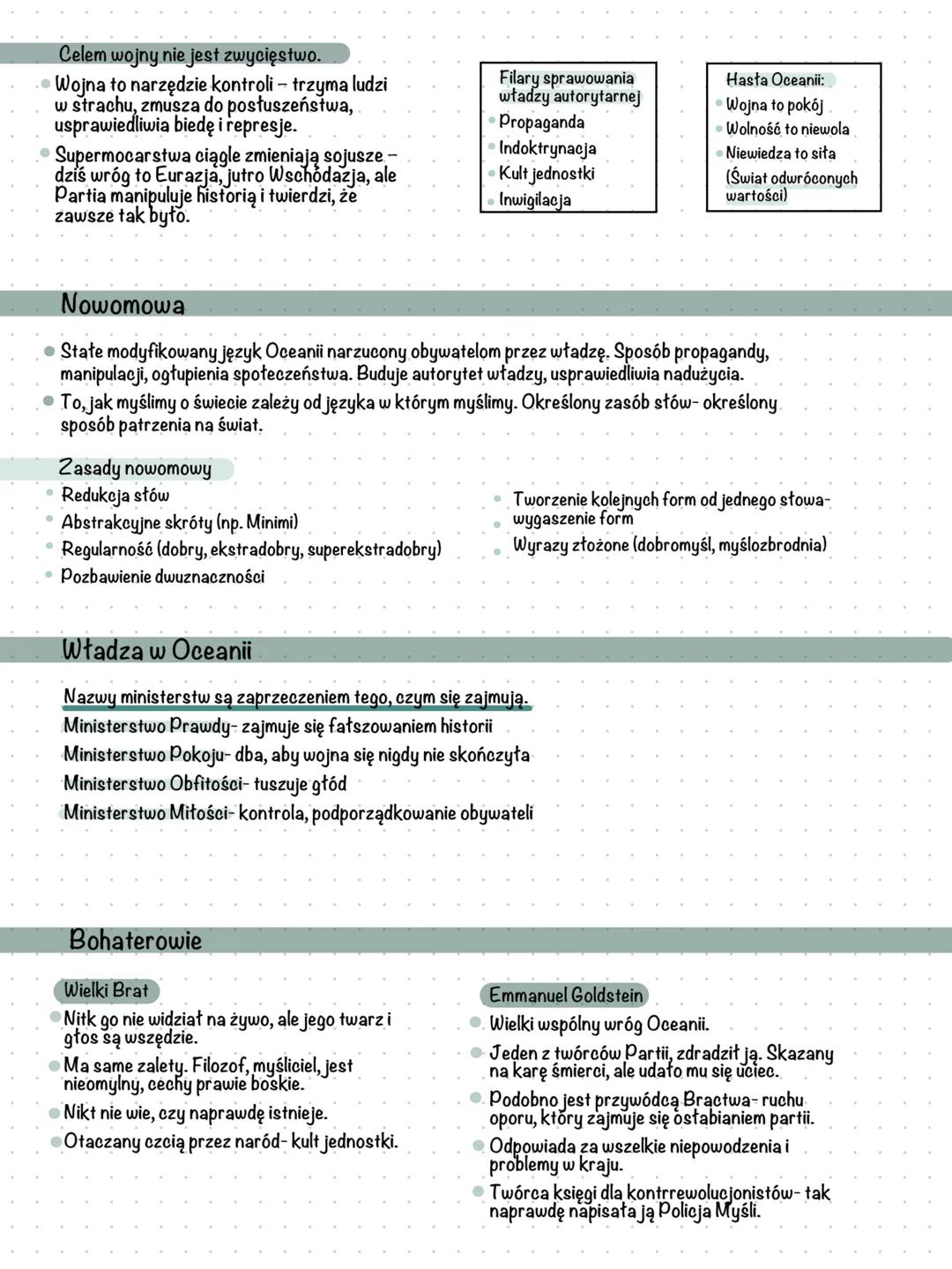 --- OCR Start ---
ROK 1984
Geneza
George Orwell
George Orwell napisał,,Rok 1984" na podstawie własnych doświadczeń z wojny domowej w
Hiszpan