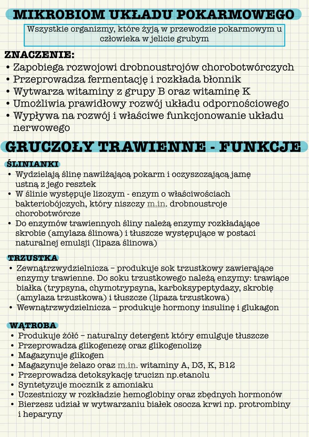 # UKLAD POKARMOWY
PRZEWÓD POKARMOWY
GRUCZOLY TRAWIENNE
-jama ustna
-żołądek
-gardło
-jelito cienkie
-przełyk
-jelito grube
-ślinian
