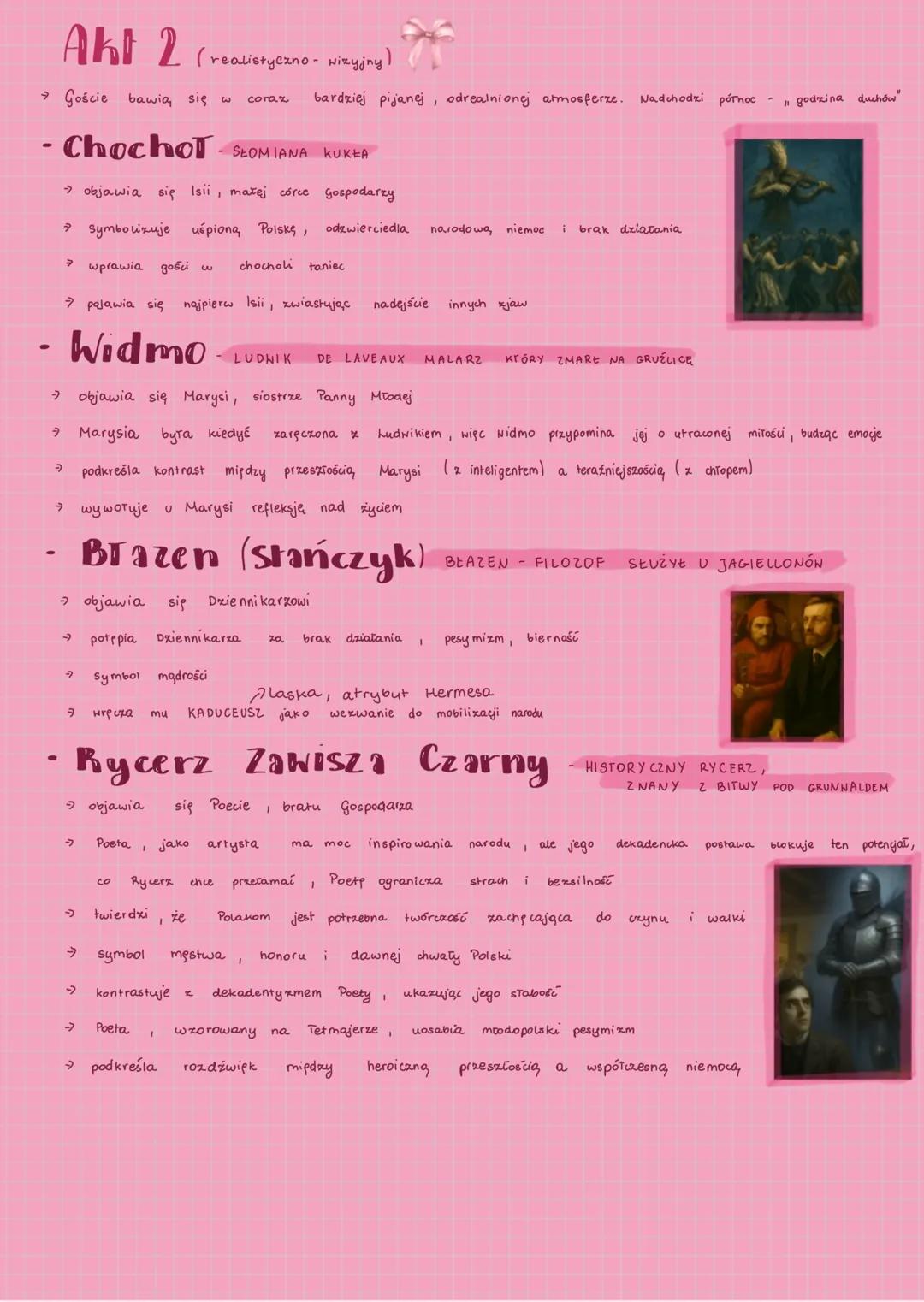 rose # Wesele" Stanistaco Wyspiański
Epoka: mroda polska
Garunek: dramat symboliczny
Charakterystyka @poki dekadentyzm, pesymizm, irracjo