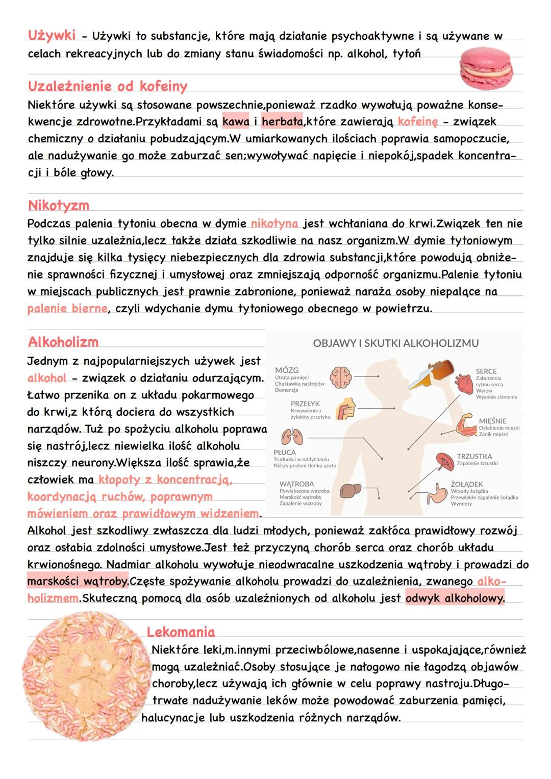 # Higiena układu nerwowego
Na działanie układu nerwowego wpływają niekorzystnie długotrwały stres oraz używki
Stres
Stres jest reakcją, któ
