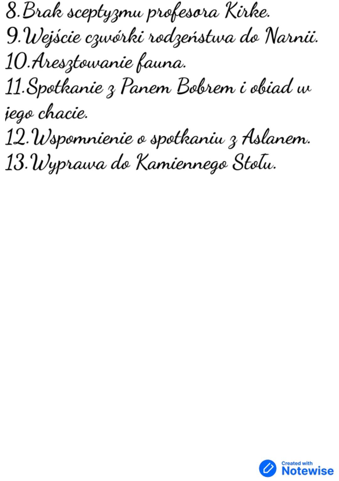 Polski
..Opowieści z Narnii
Autor:C.S. Levis-Clive Staples Levis
Data napisania: 1949r.
Rodzaj literacki:Epika
Gatunek literacki: Powieść