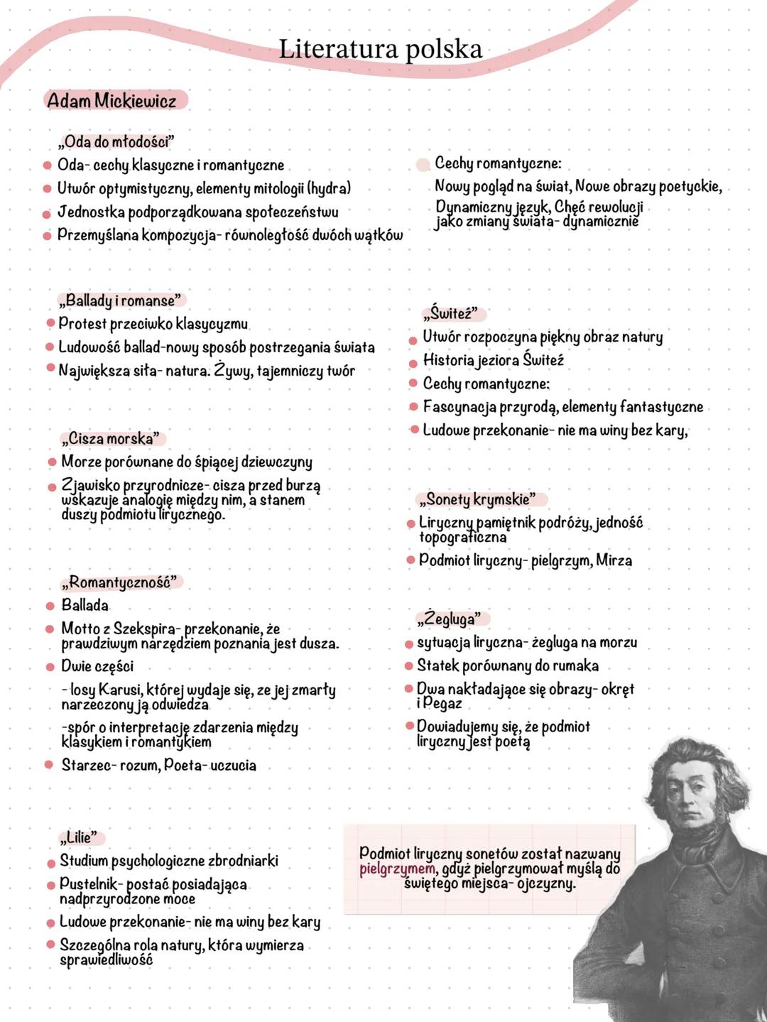 # Romantyzm
Czas trwania-
* Pierwsza połowa XIX wieku
W Europie:
1789r. (rewolucja francuska) ->
1848r. (wiosna ludów)
W Polsce:
1822