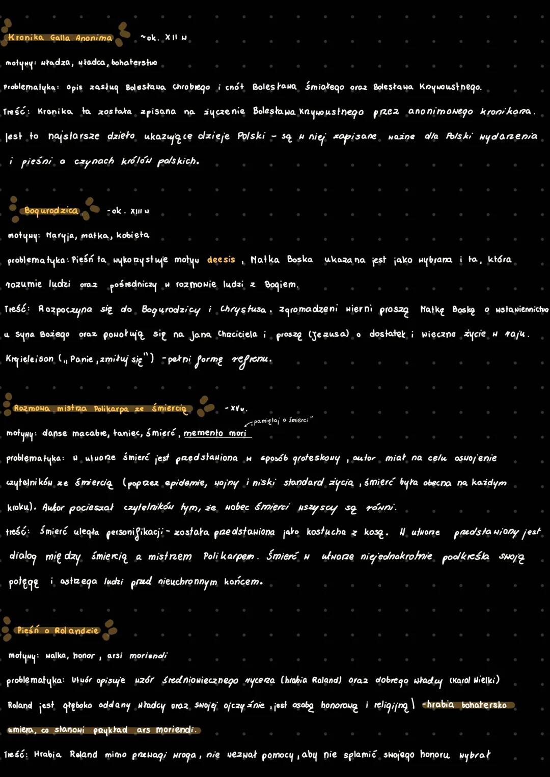 # ŚREDNIOWIECZE
Teccentryzm jest to pogląd, w którym Bóg jest najważniejszym punktem odniesienia dla człowieka.
Scholastyka jest to koncep