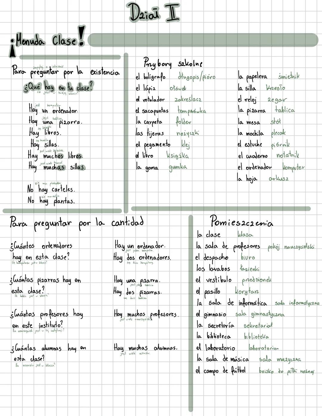 Kl. I Daiat I Lekcja 1
Hola, ¿ Que tal?
Cześć, jak się masz?
PARA SALUDAR
Hola, ¿ Que tal?
Hola,¿Cómo estás?
Hola, ¿Cómo está usted?
Buen