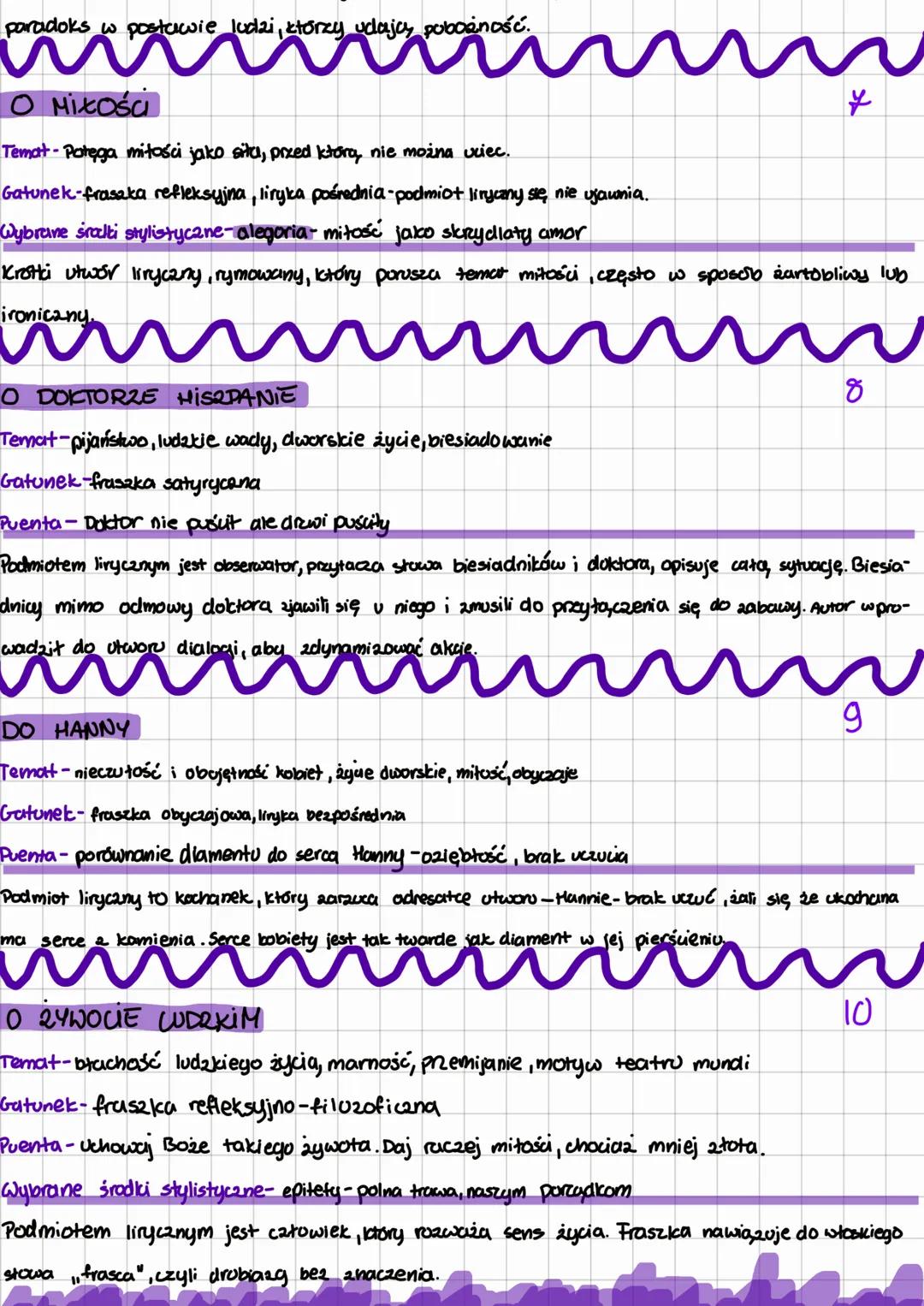 # YAN KOCHANOWSKI
FRASZKI, TRENY
# FRASZKI:
# LIRYKA!!
Fraszka Krótki, wierszowany utwór, najczęściej żartobliwy, oparty na dowcipnym pom